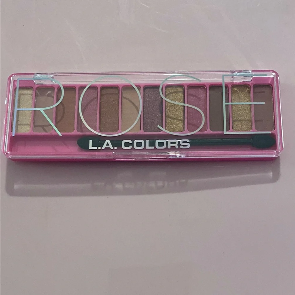 L.A. COLORS Rose Eyeshadow Palette – Pink & Neutral Shades